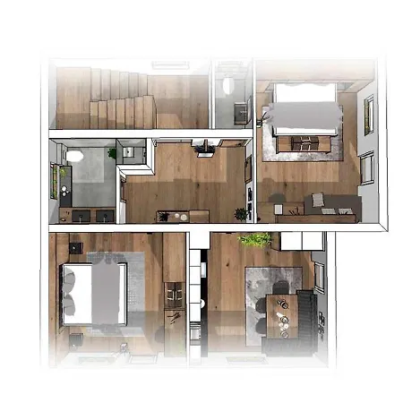 דירה Haus Schoenwies *